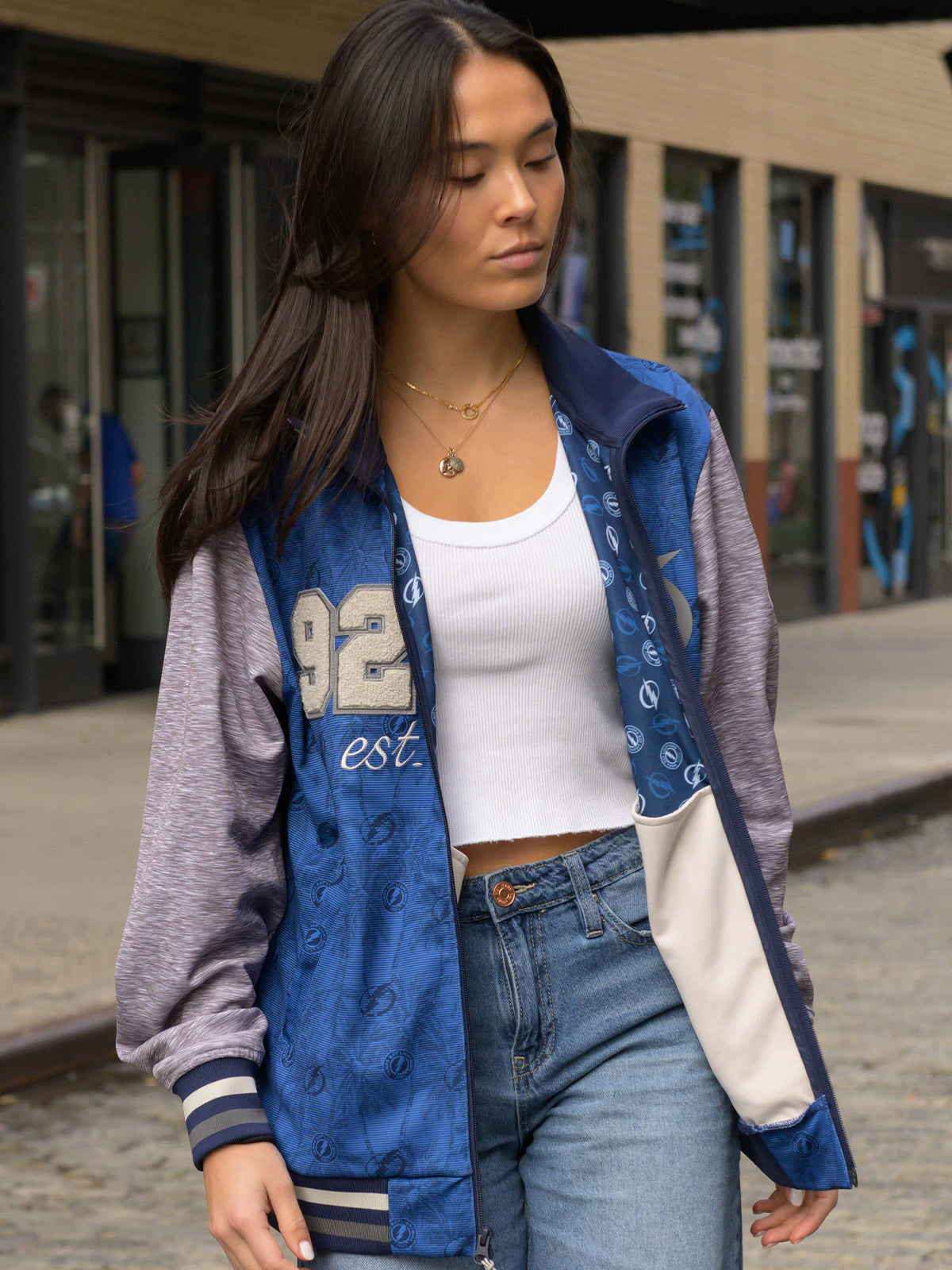 Unisex Tampa Bay Lightning Track Jacket