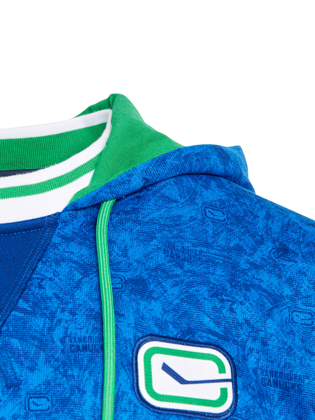 Unisex Vancouver Canucks Crew Neck Hoodie
