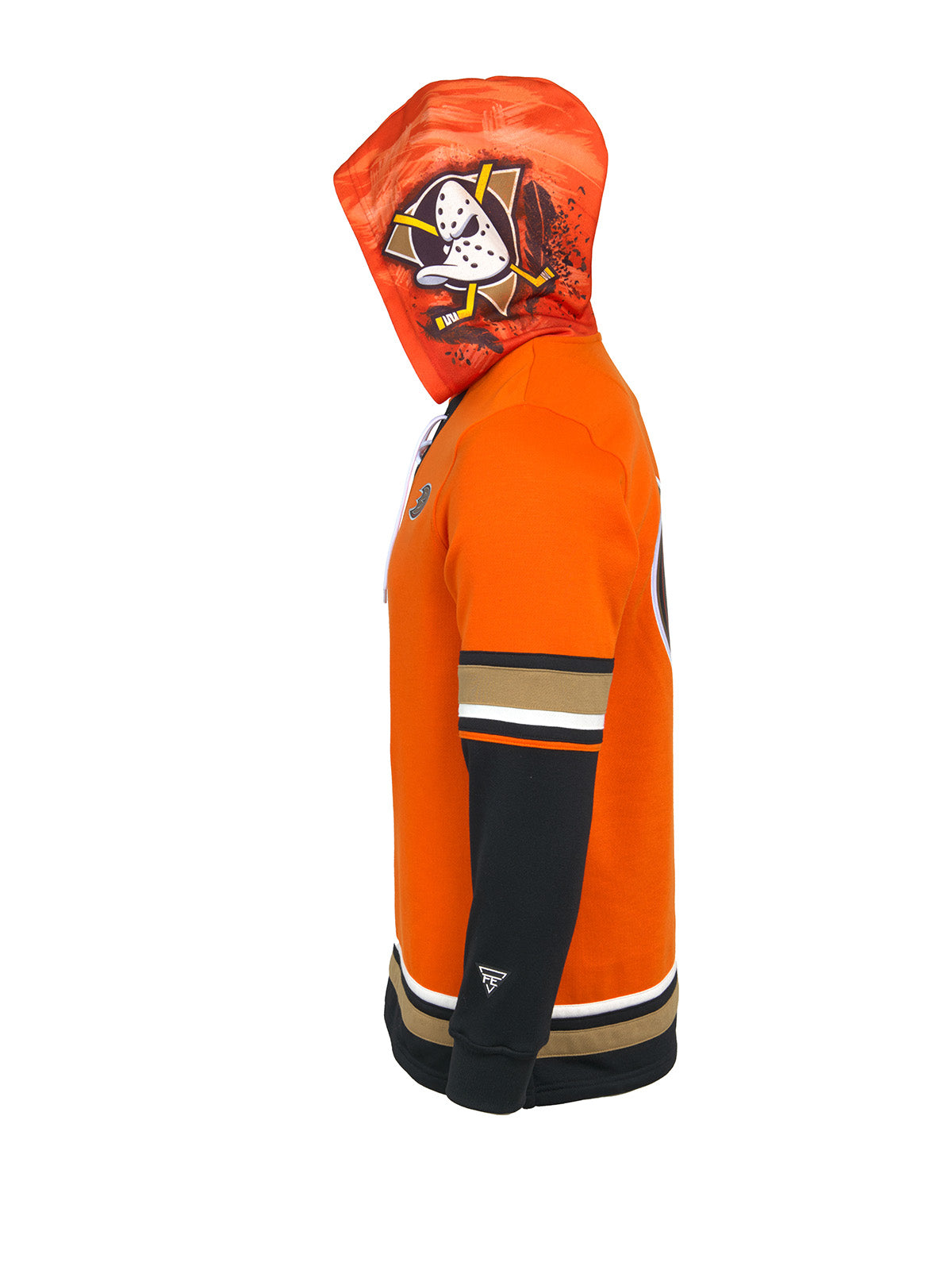 Unisex Anaheim Ducks Lace-Up Hoodie