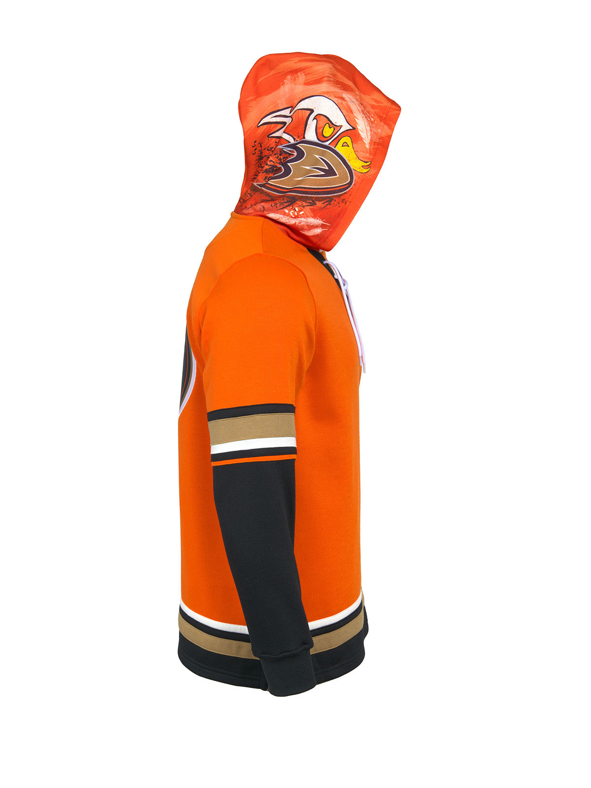 Unisex Anaheim Ducks Lace-Up Hoodie