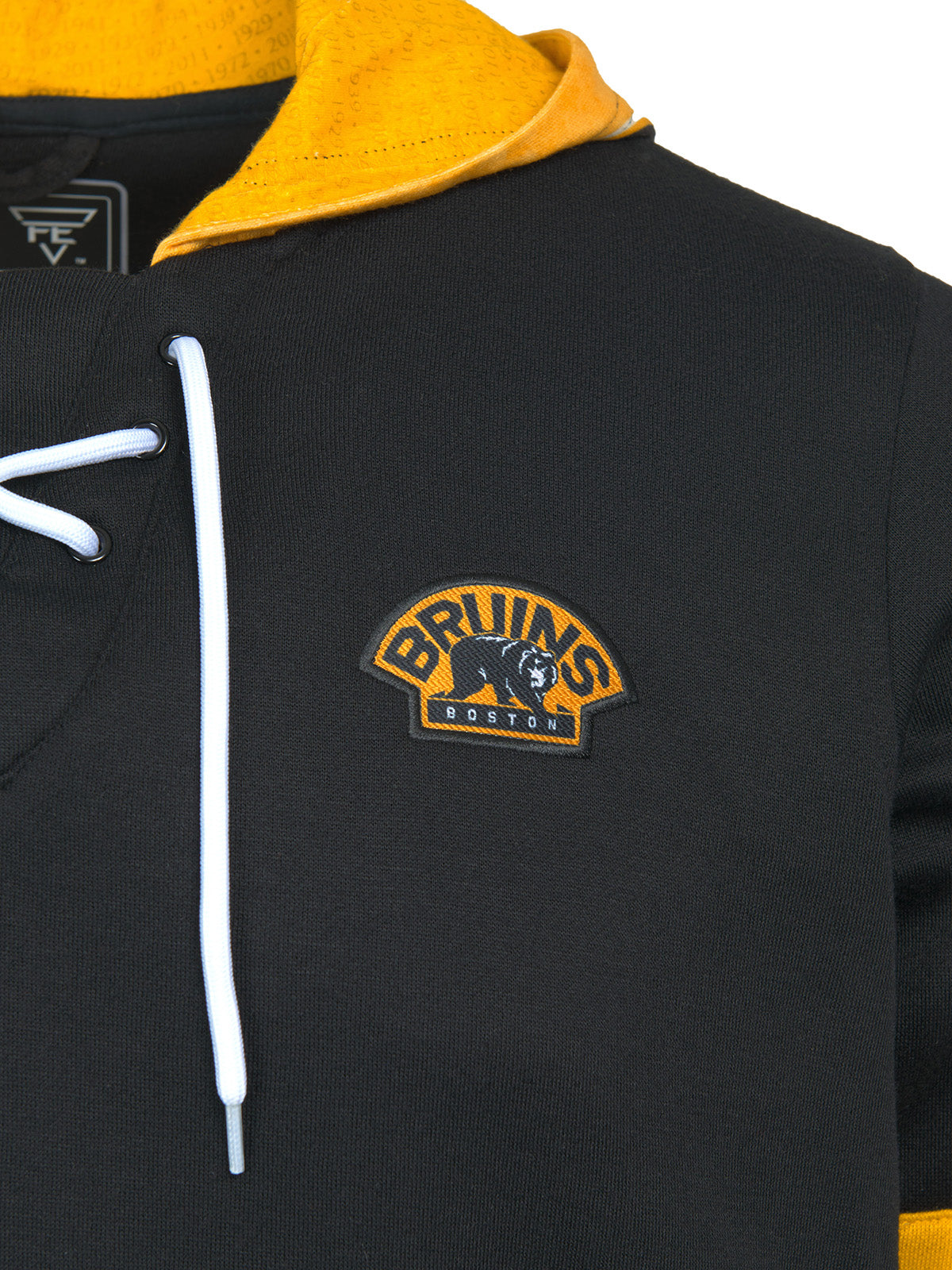 Unisex Boston Bruins Lace-Up Hoodie