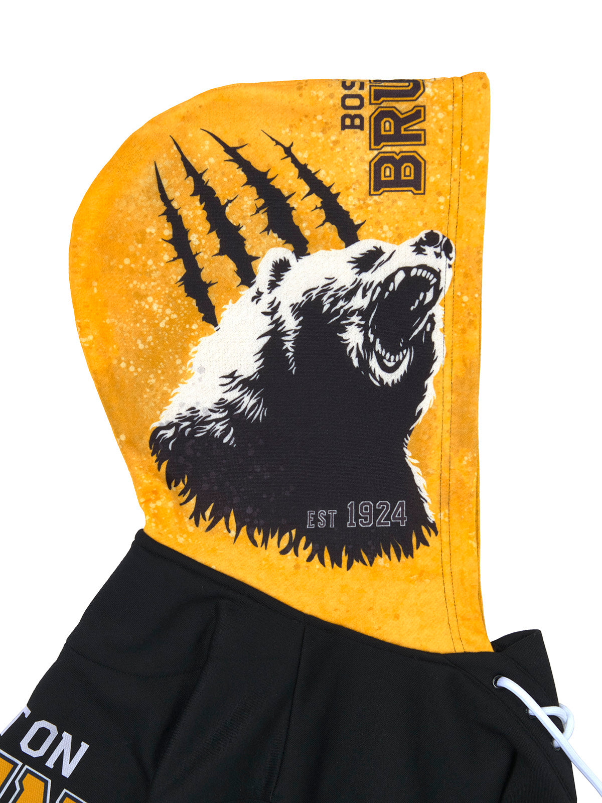 Unisex Boston Bruins Lace-Up Hoodie