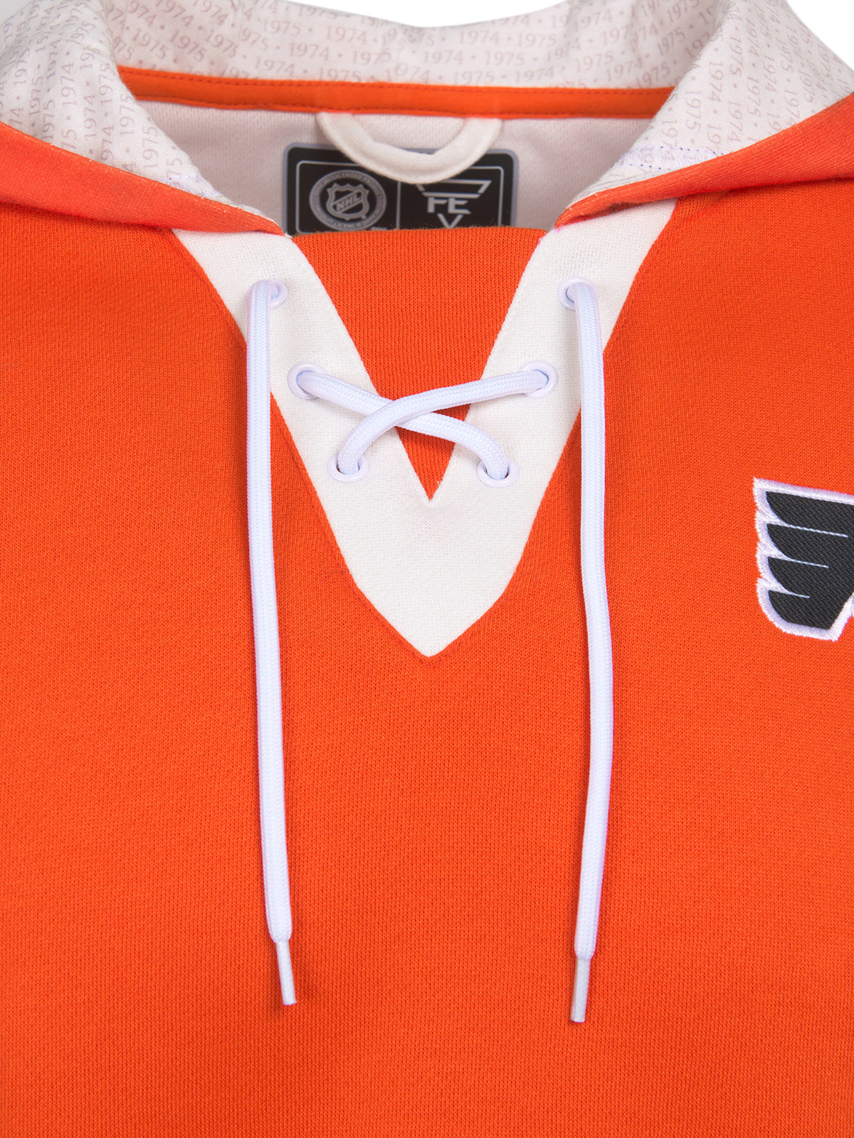 Unisex Philadelphia Flyers Lace-Up Hoodie