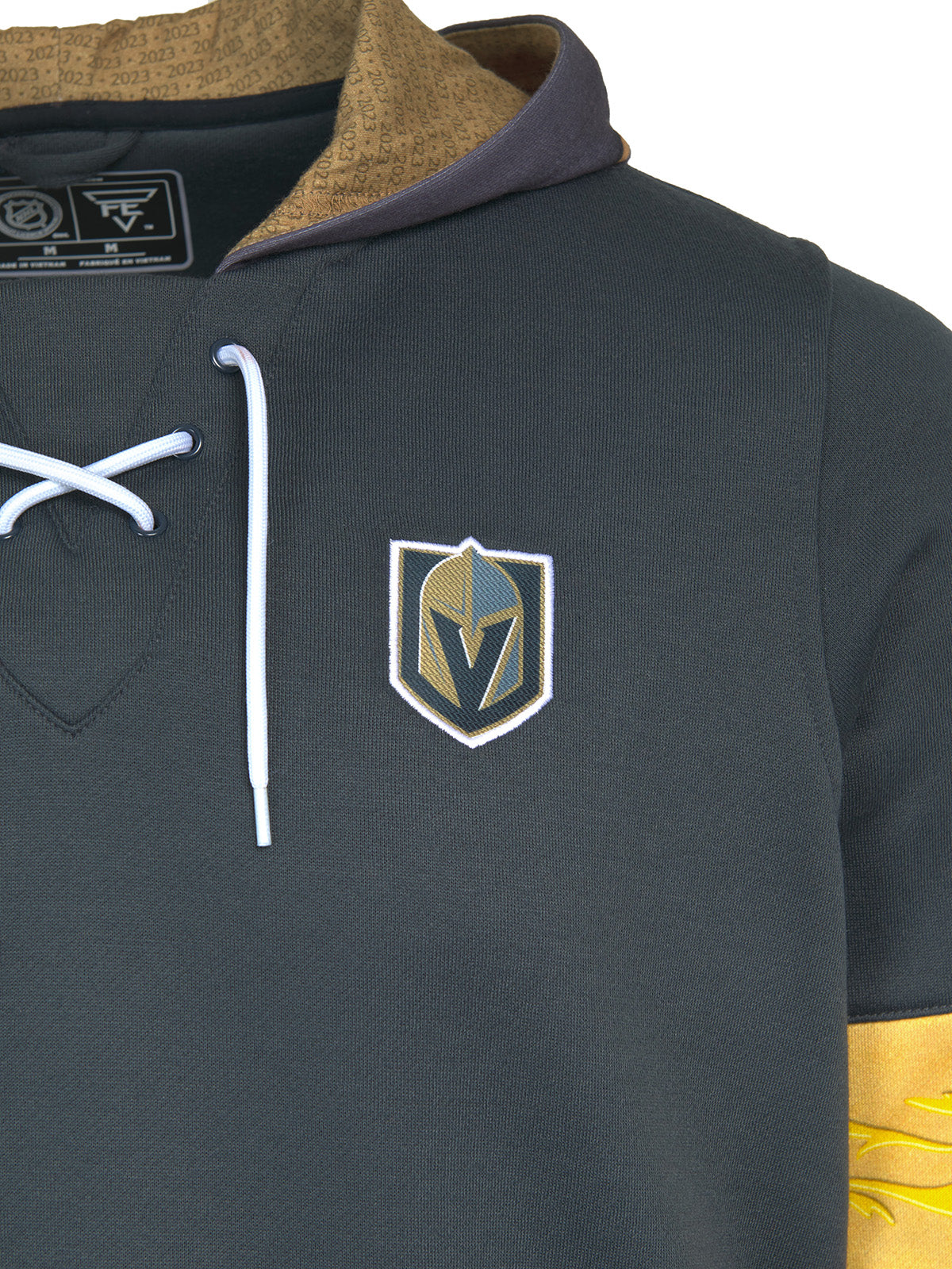 Unisex Vegas Golden Knights Lace-Up Hoodie