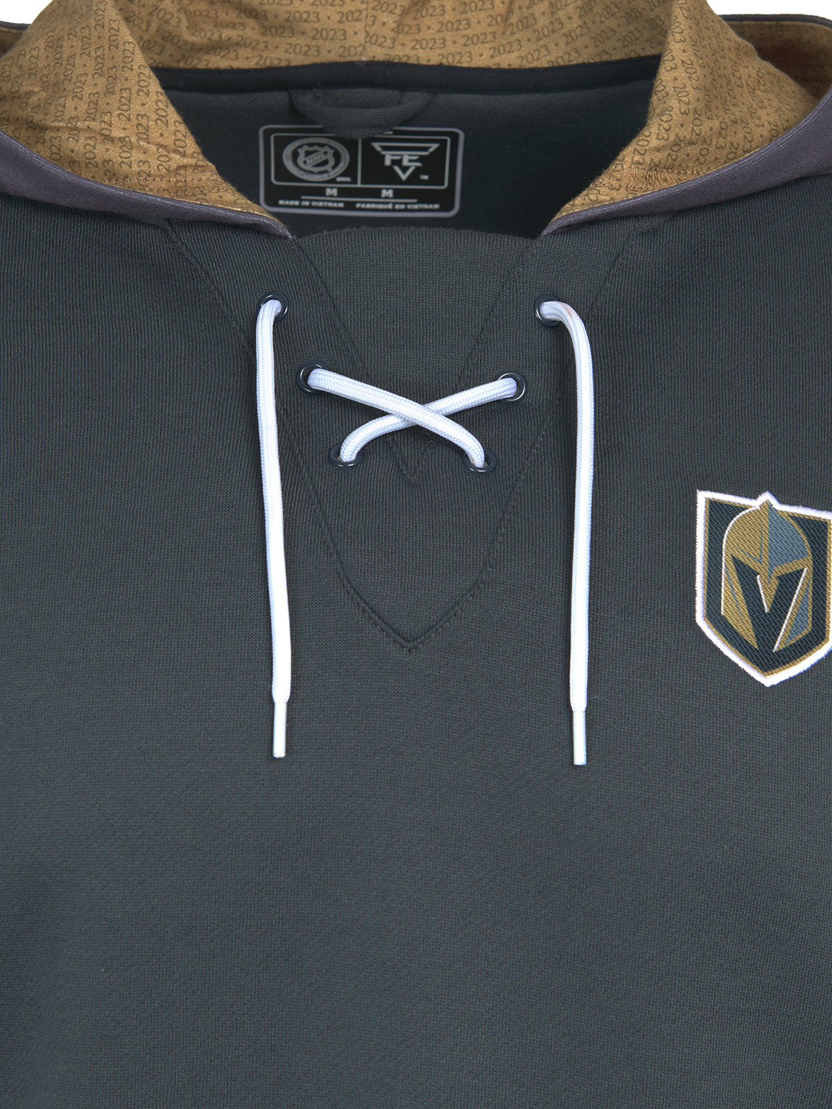 Unisex Vegas Golden Knights Lace-Up Hoodie