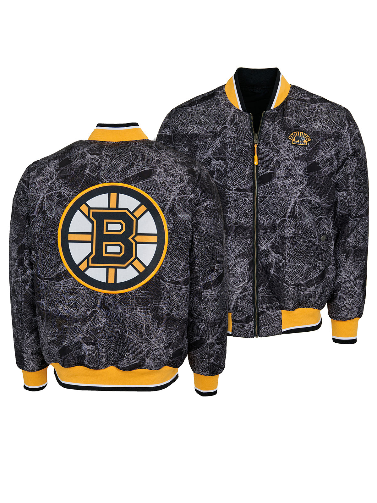 Unisex Boston Bruins Reversible Bomber