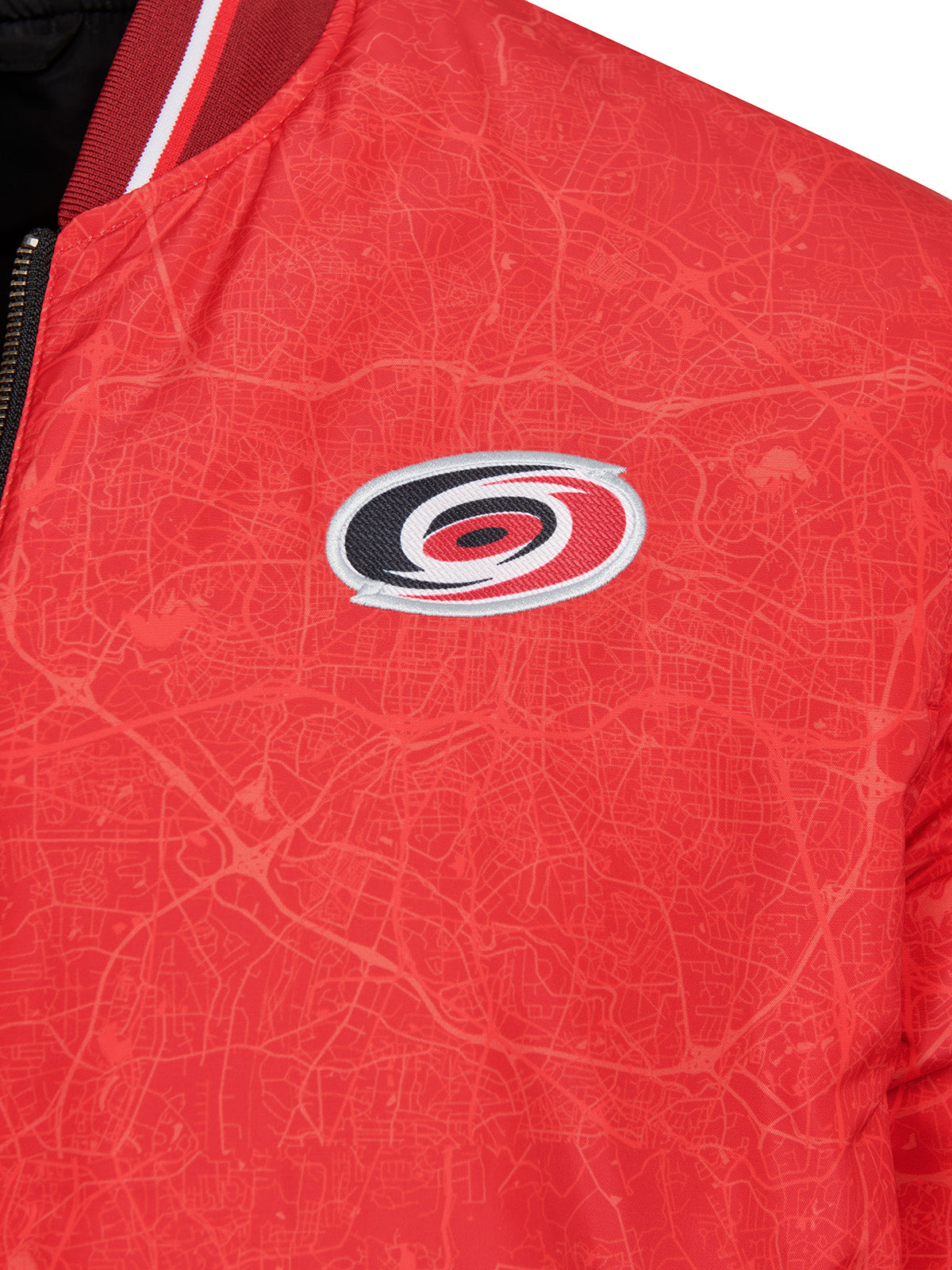 Unisex Carolina Hurricanes Reversible Bomber