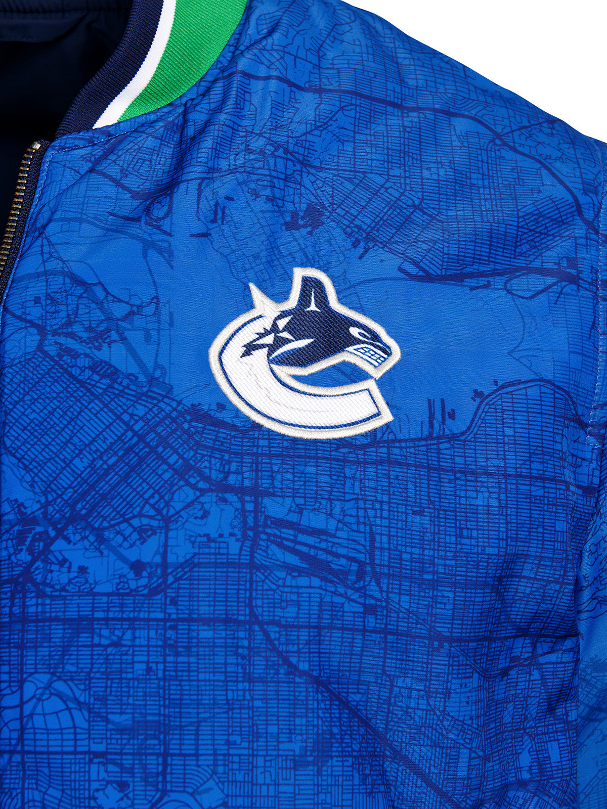 Unisex Vancouver Canucks Reversible Bomber