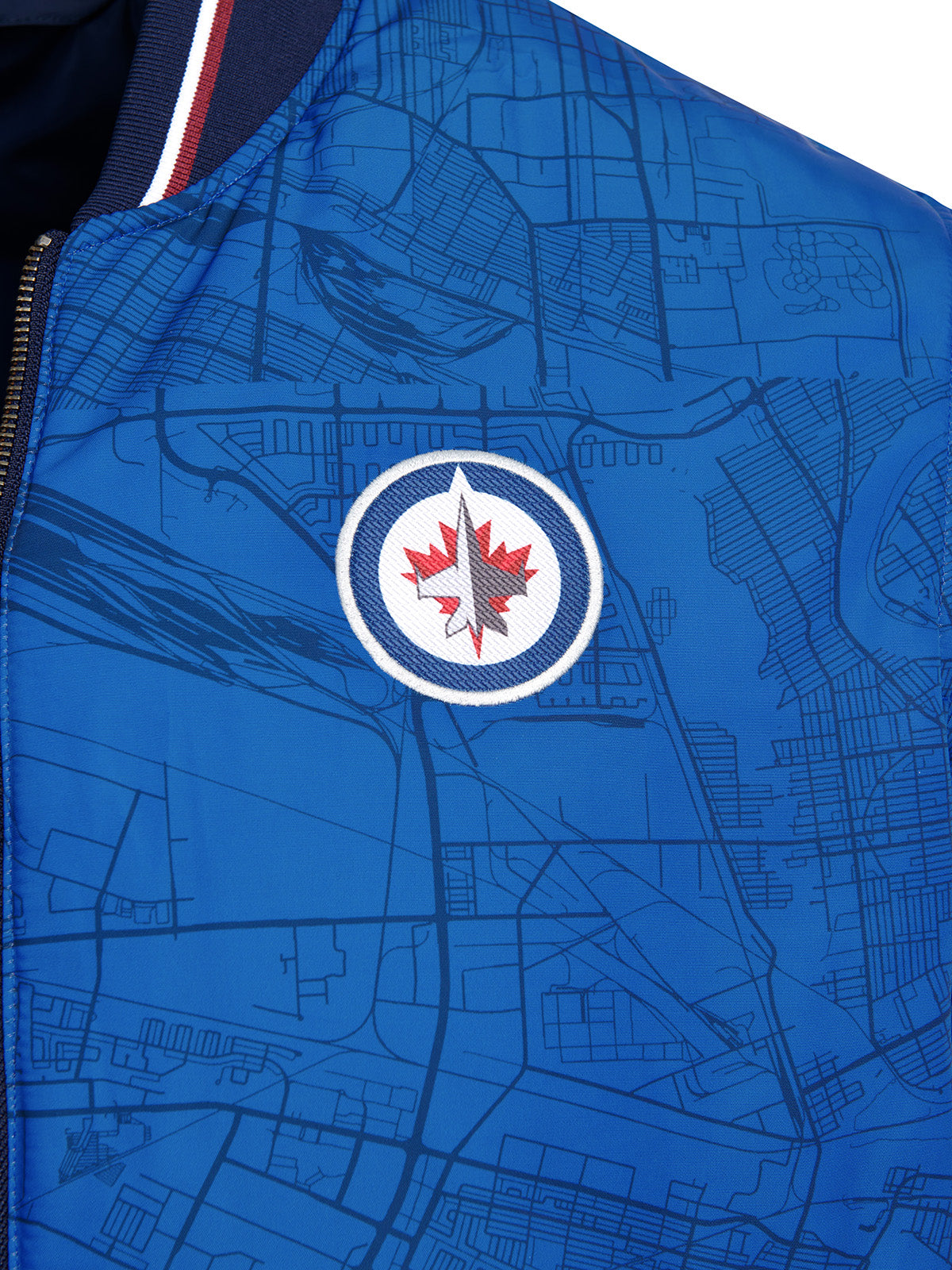 Unisex Winnipeg Jets Reversible Bomber
