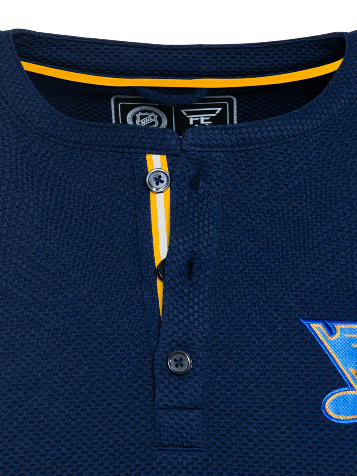 St. Louis Blues Waffle Henley