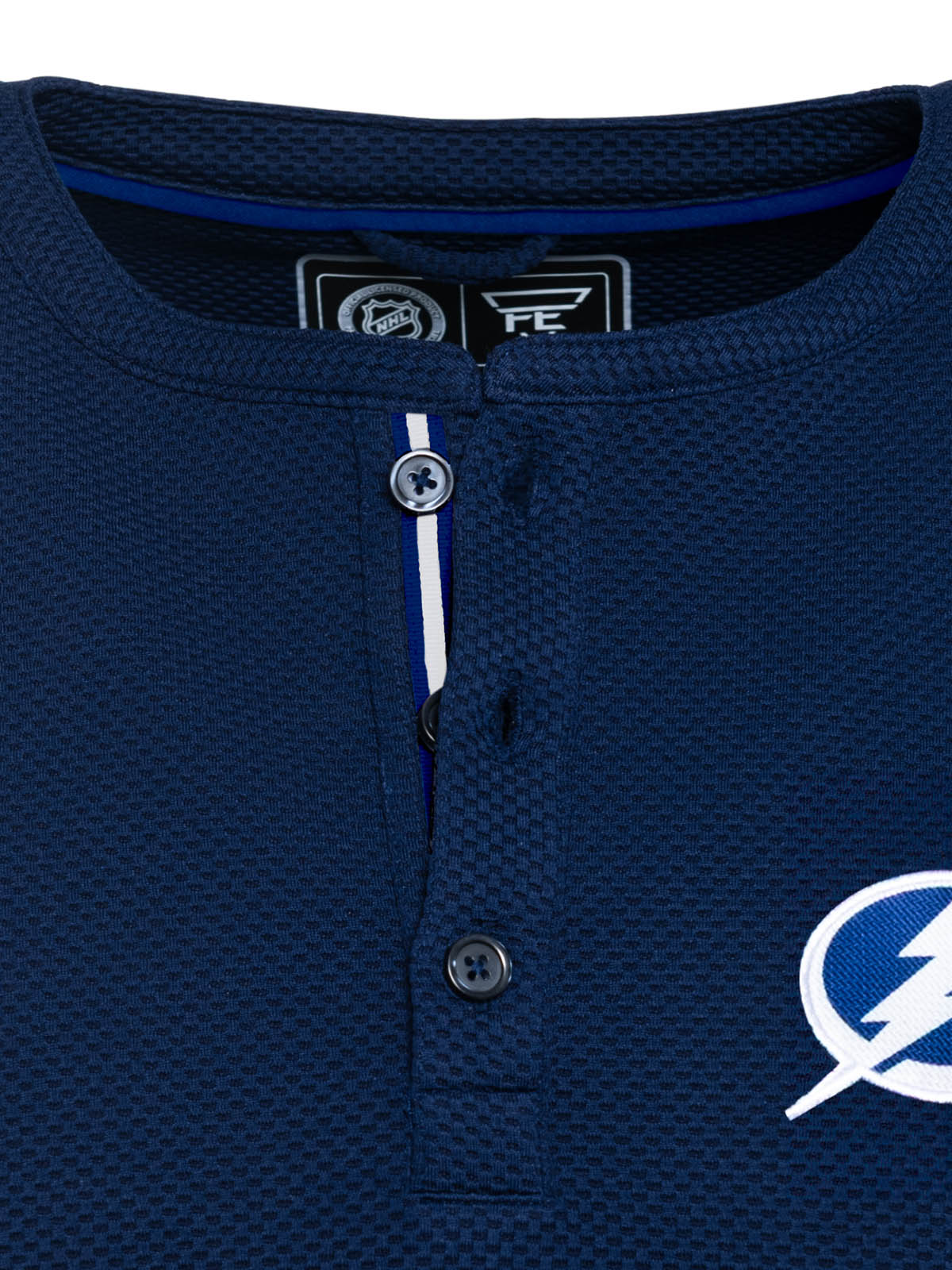 Tampa Bay Lightning Waffle Henley