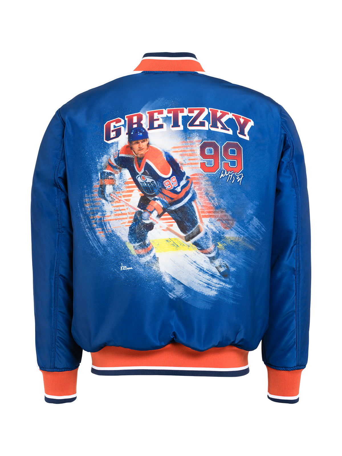 Unisex Wayne Gretzky Reversible Bomber Jacket