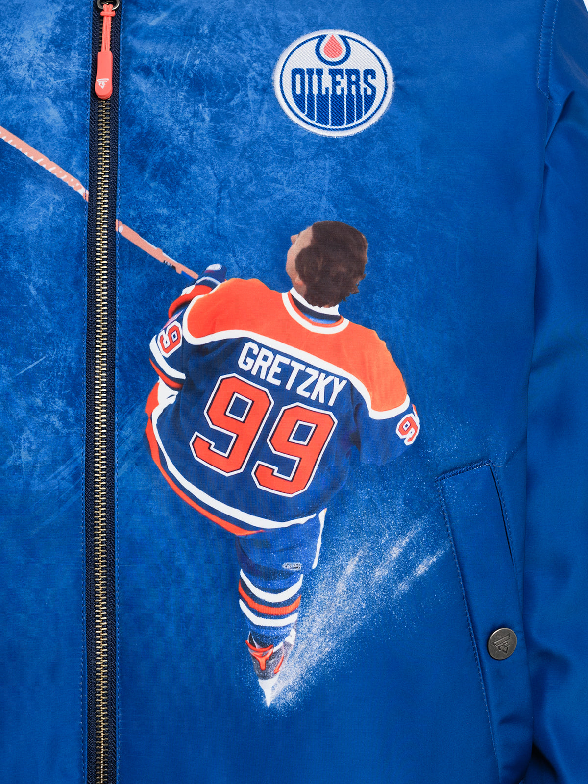 Unisex Wayne Gretzky Reversible Bomber Jacket
