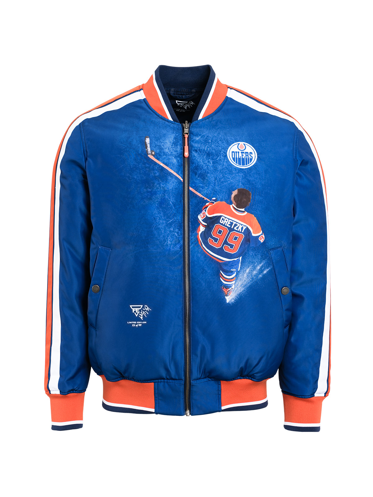 Unisex Wayne Gretzky Reversible Bomber Jacket