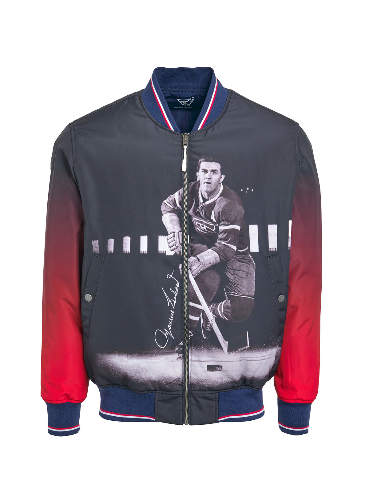 Unisex Maurice Richard Reversible Bomber Jacket