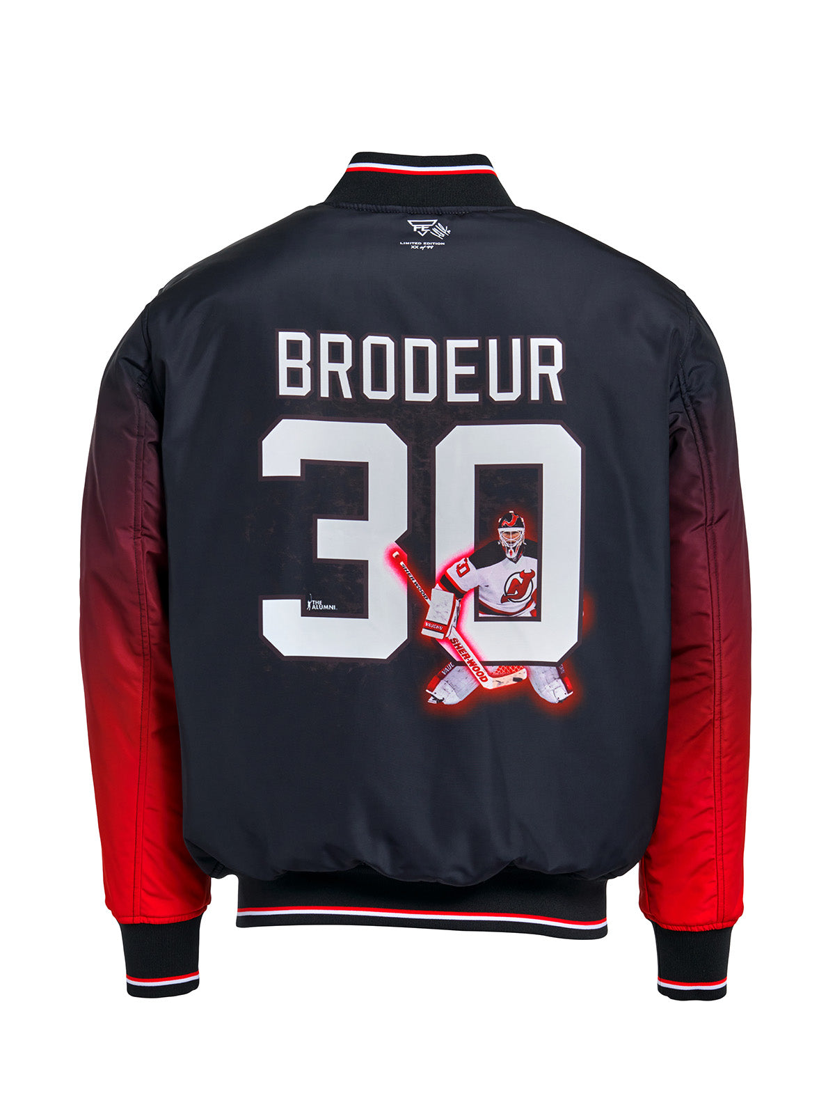 Unisex Martin Brodeur Reversible Bomber Jacket