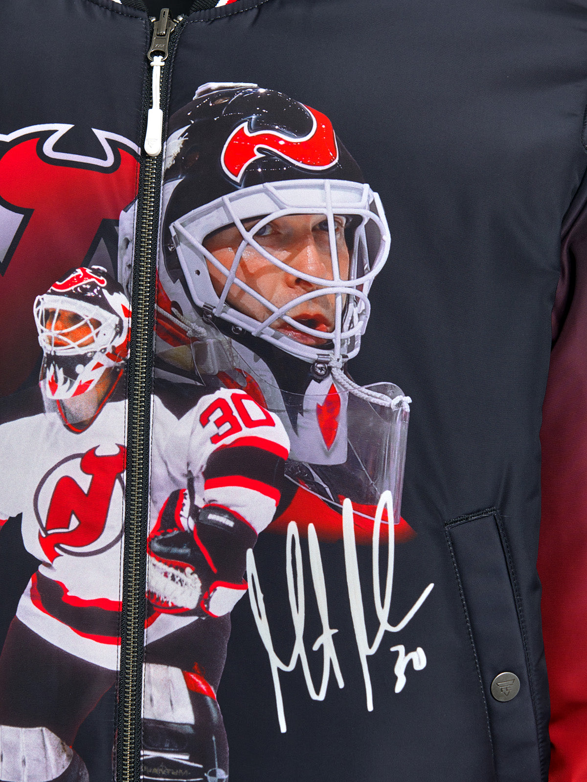 Unisex Martin Brodeur Reversible Bomber Jacket