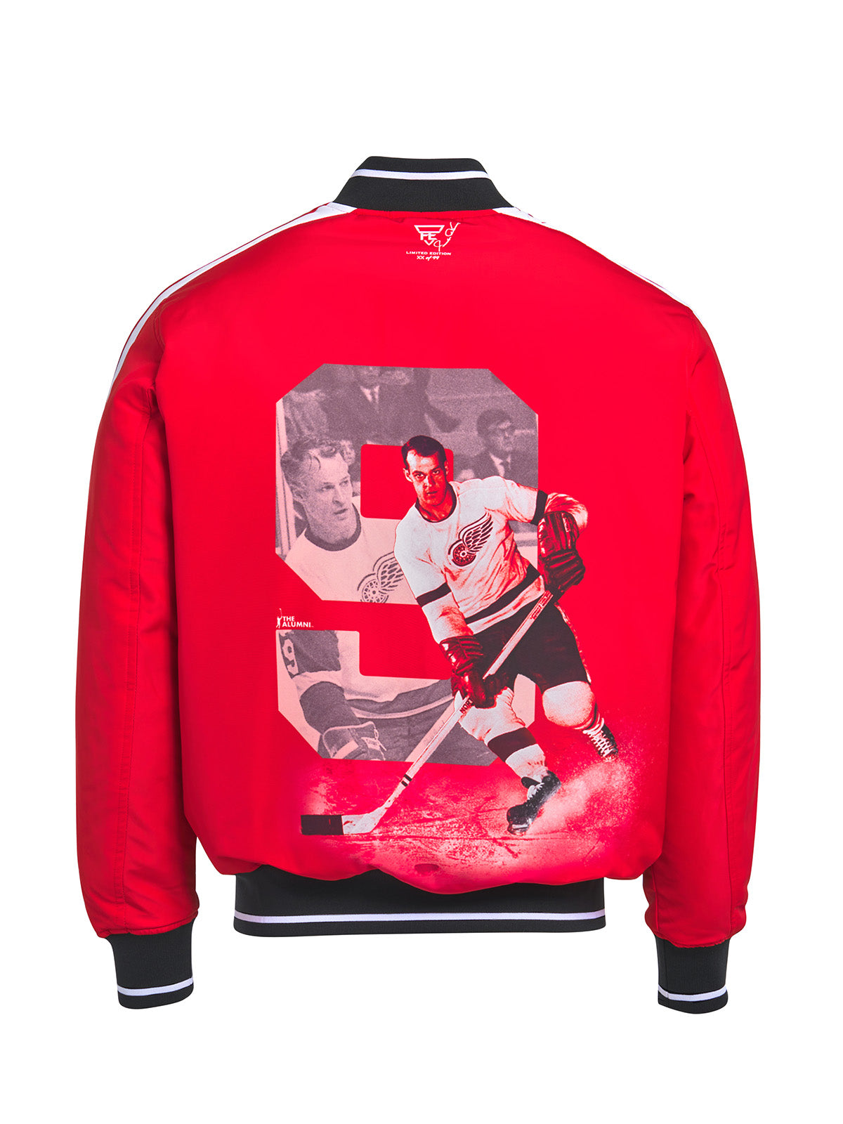 Unisex Gordie Howe Reversible Bomber Jacket