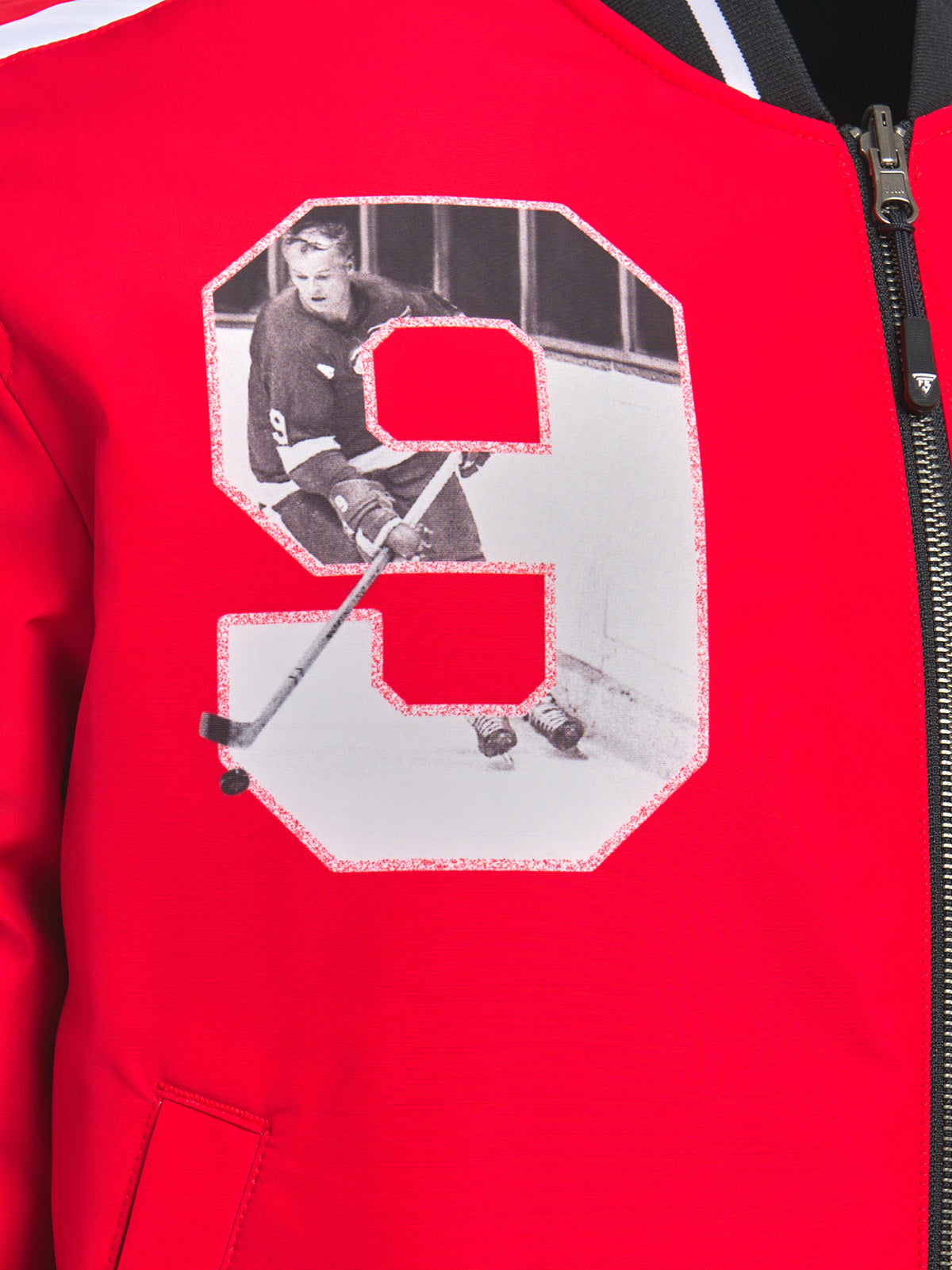 Unisex Gordie Howe Reversible Bomber Jacket