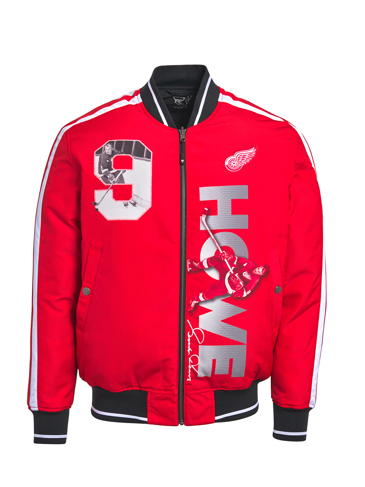Unisex Gordie Howe Reversible Bomber Jacket