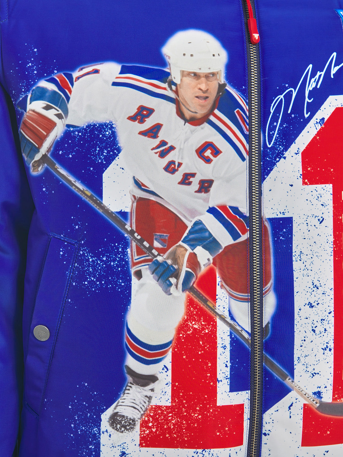 Unisex Mark Messier Reversible Bomber Jacket
