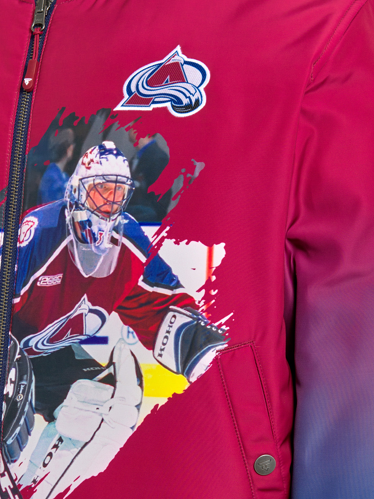 Unisex Patrick Roy Reversible Bomber Jacket