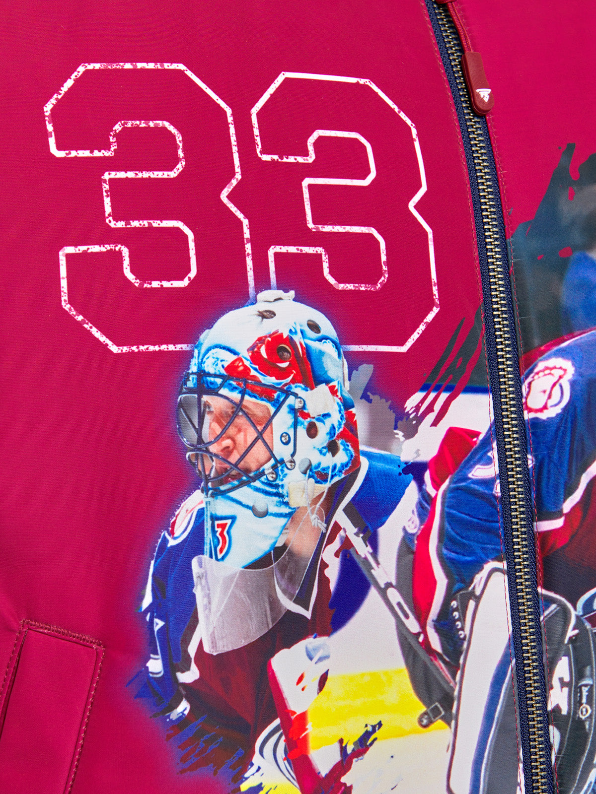 Unisex Patrick Roy Reversible Bomber Jacket