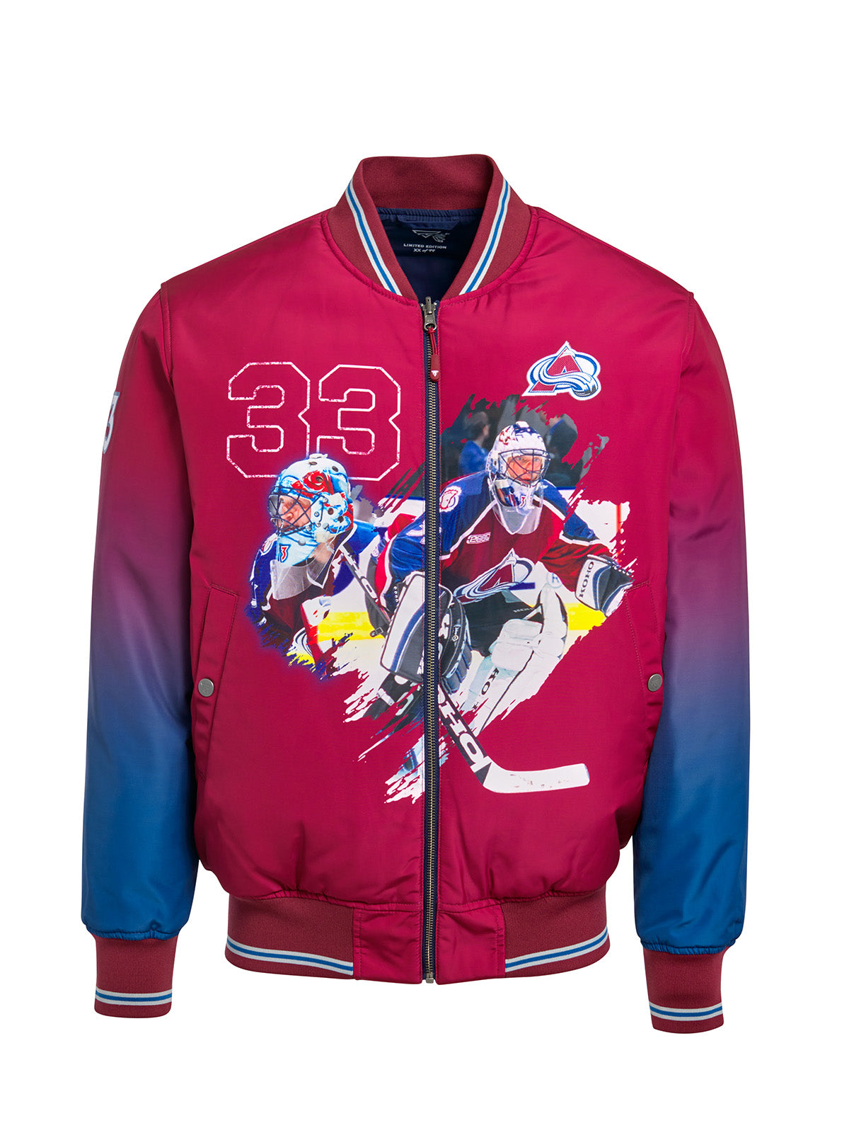 Unisex Patrick Roy Reversible Bomber Jacket