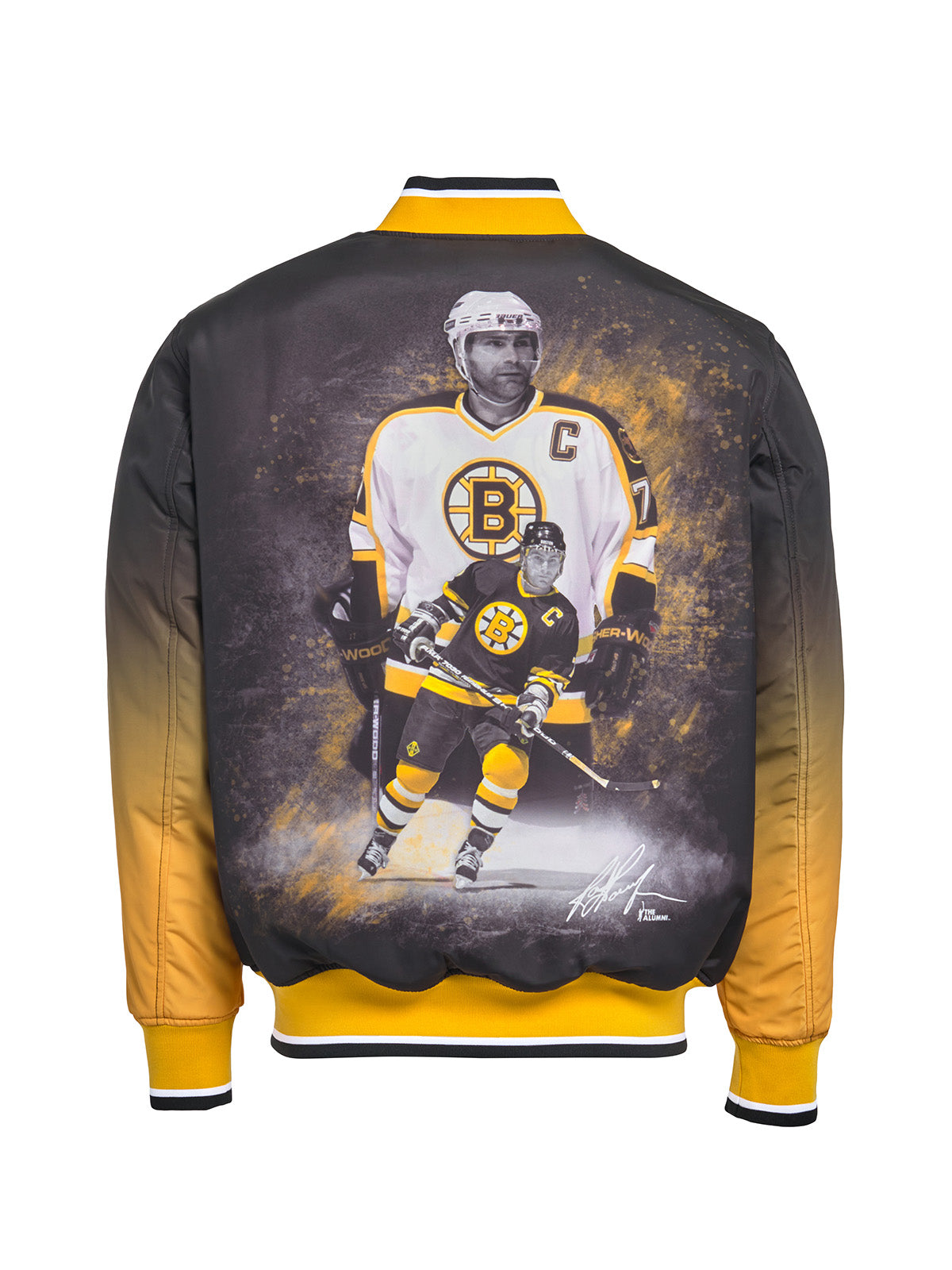 Unisex Ray Bourque Reversible Bomber Jacket