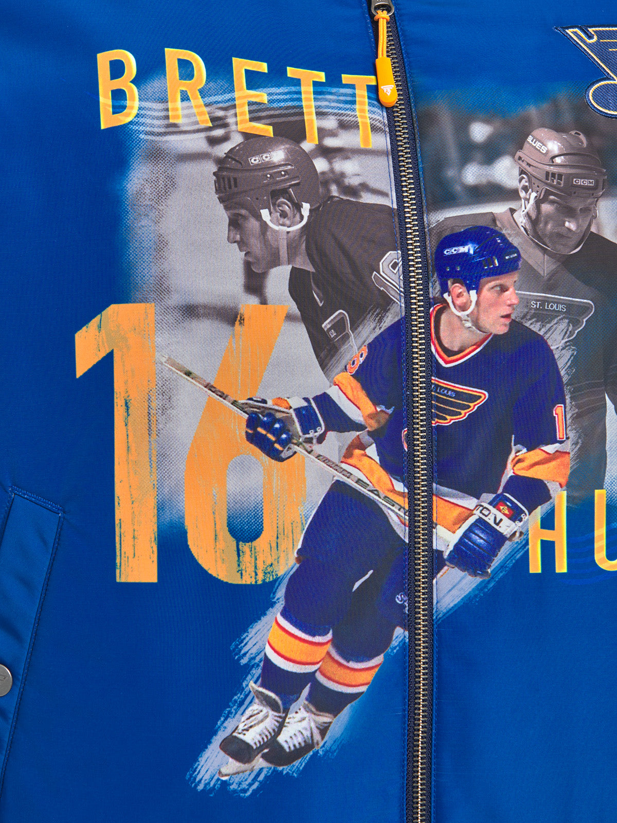 Unisex Brett Hull Reversible Bomber Jacket