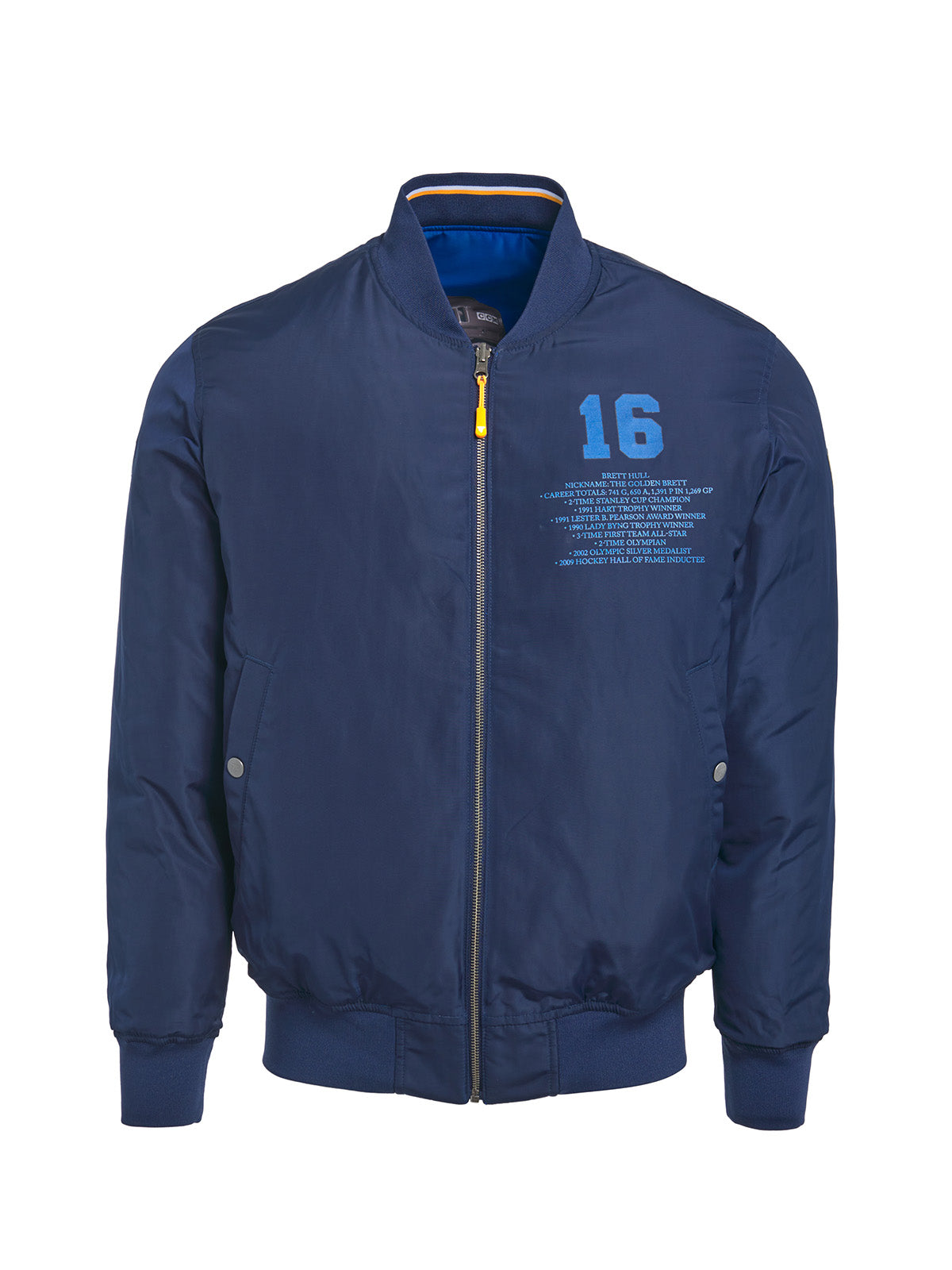 Unisex Brett Hull Reversible Bomber Jacket