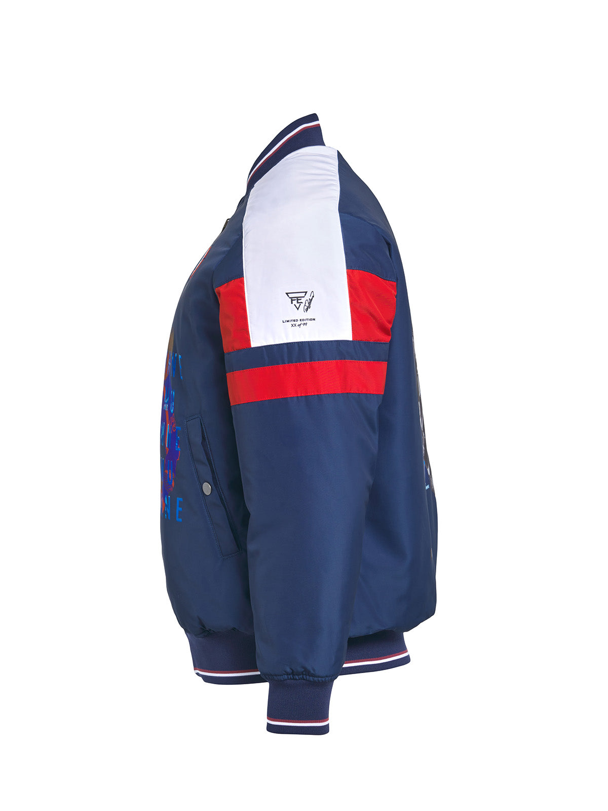 Unisex Teemu Selanne Reversible Bomber Jacket