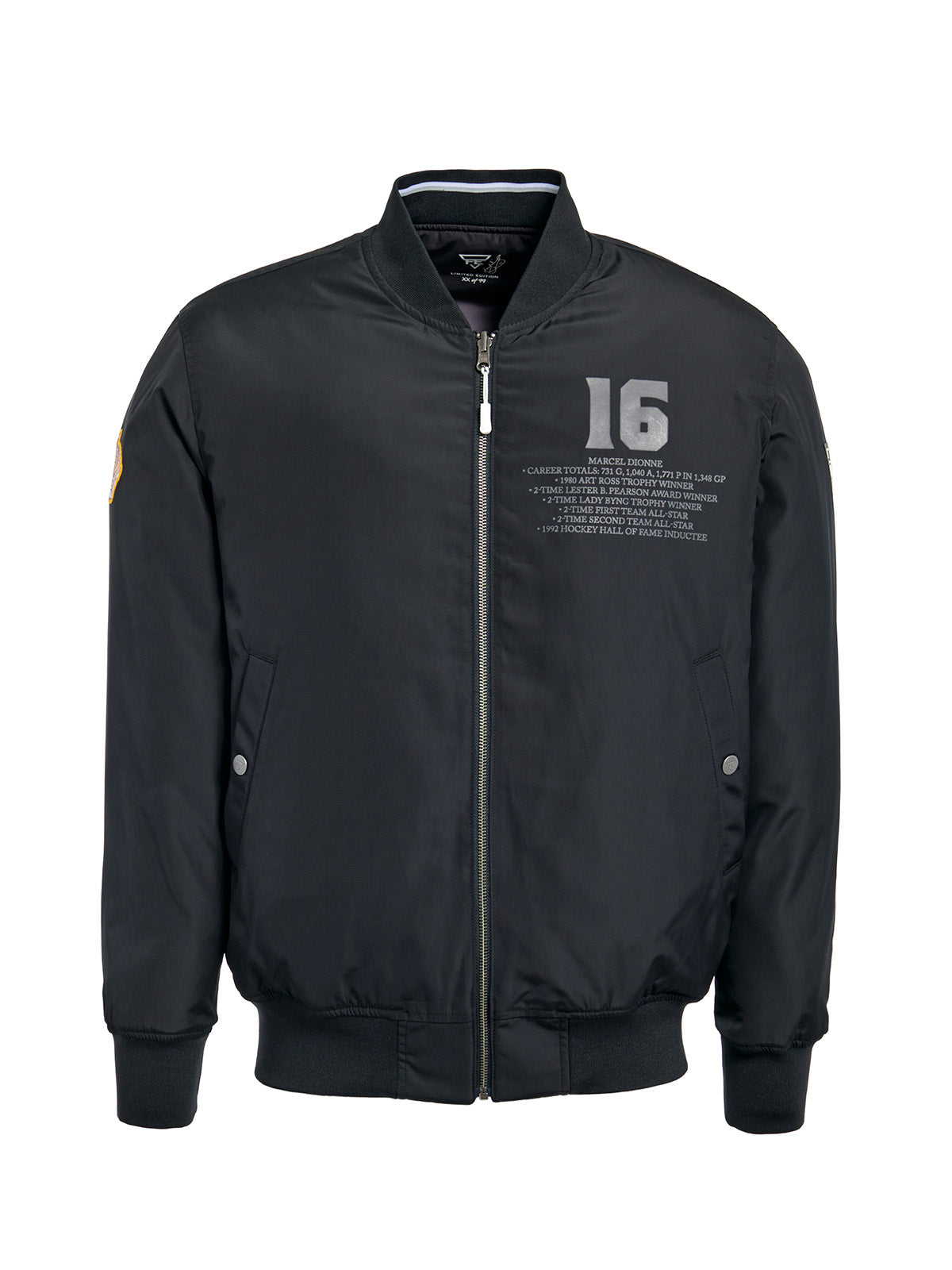 Unisex Marcel Dionne Reversible Bomber Jacket