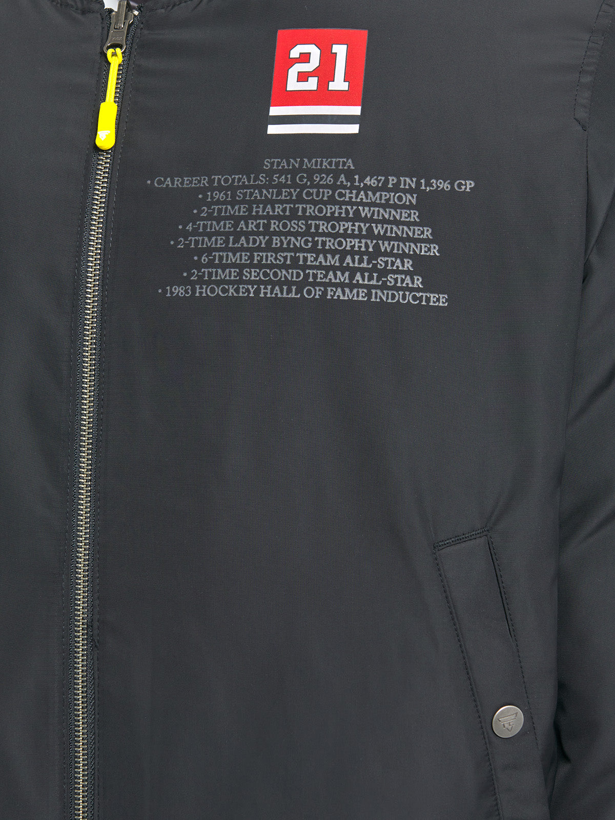 Unisex Stan Mikita Reversible Bomber Jacket