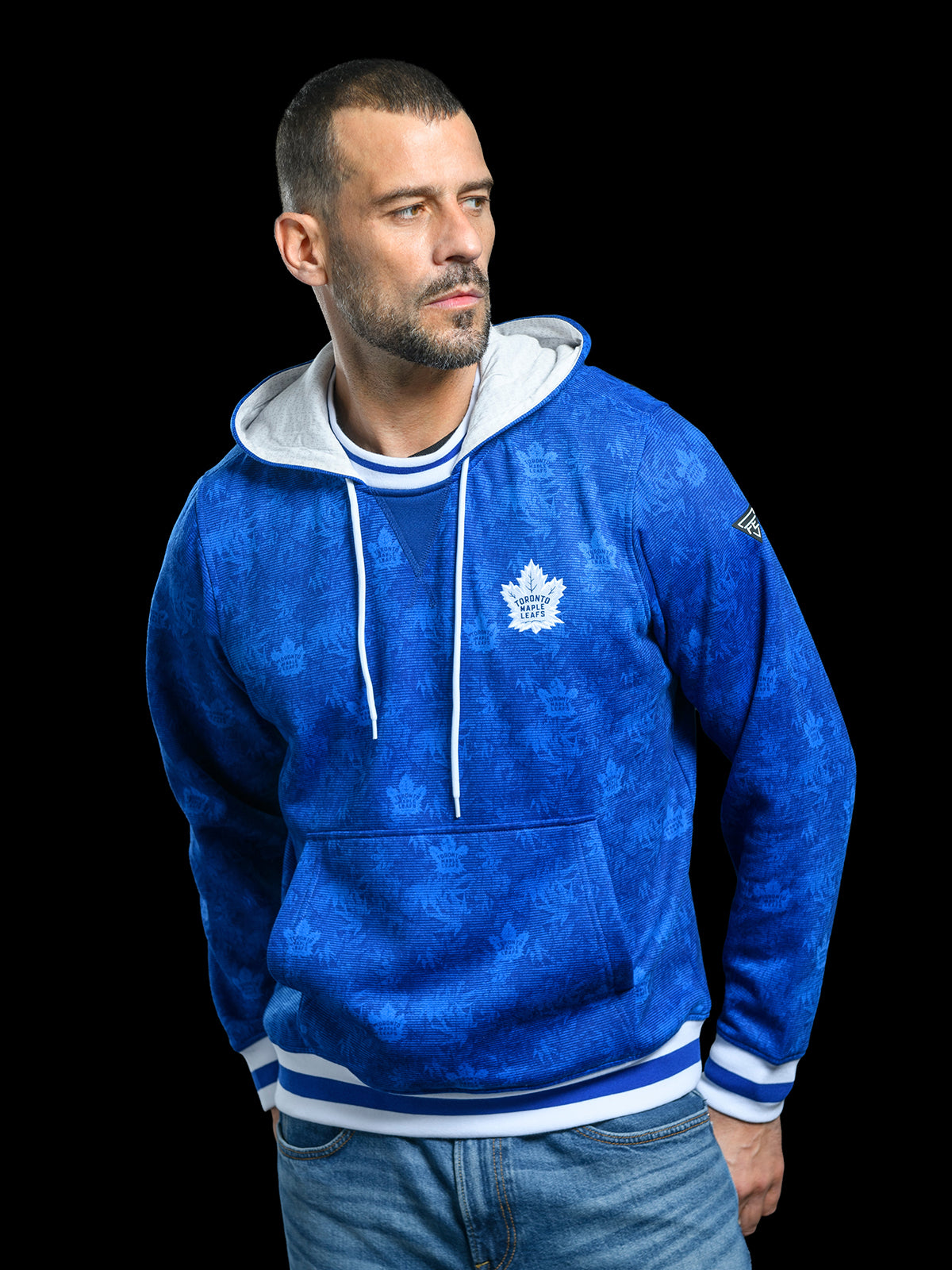 Toronto Maple Leafs Crew Neck Hoodie