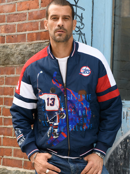 Teemu Selanne Reversible Bomber Jacket