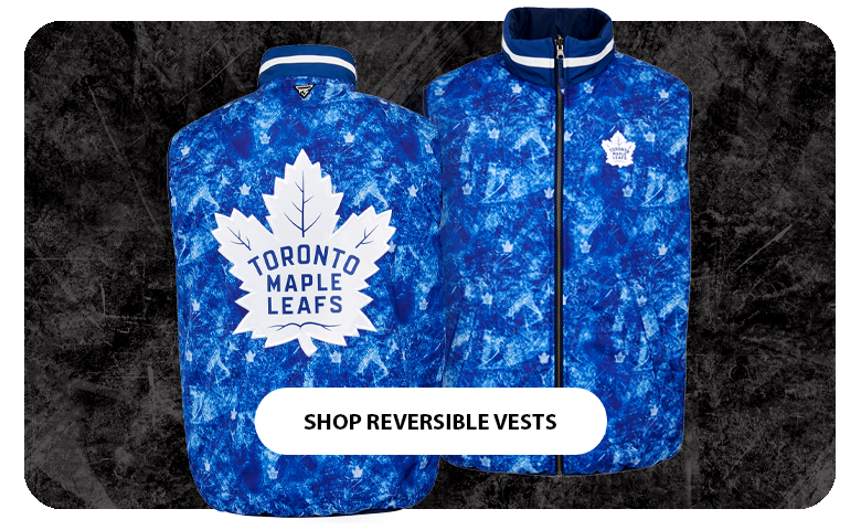 Reversible Vests - FE showcasing their elevated sportswear in partnership with the NHL. Check out all our reversible vests for all 32 NHL teams here.