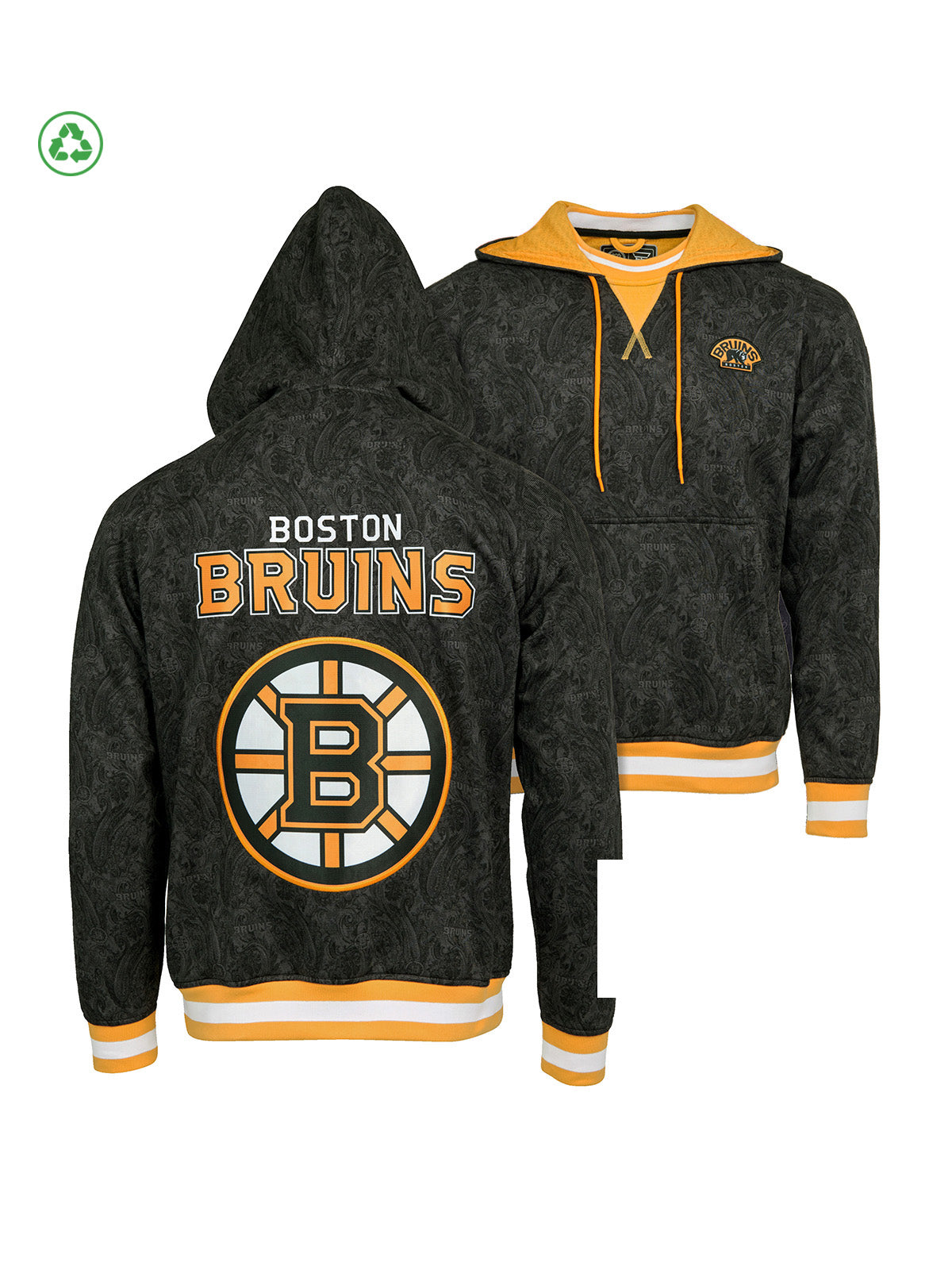 Boston Bruins Crew Neck Hoodie