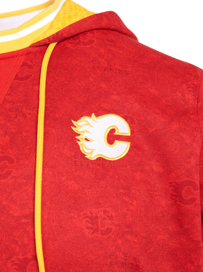 Calgary Flames Crew Neck Hoodie