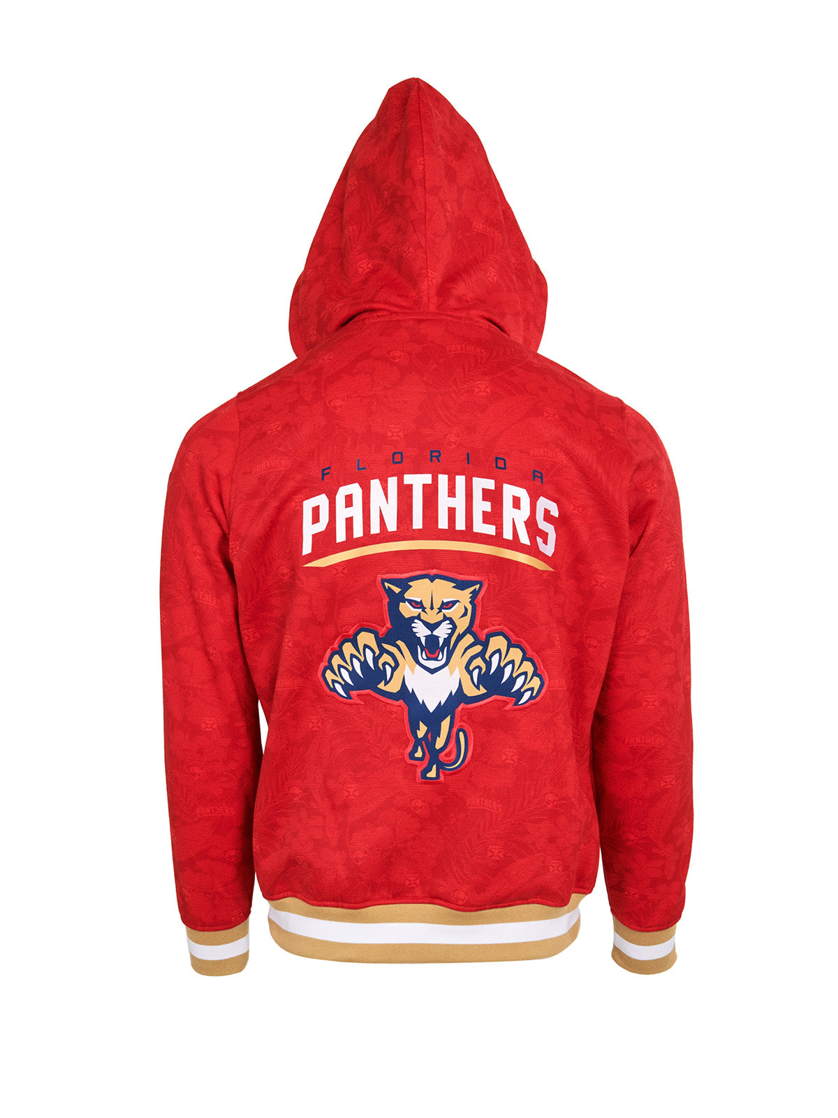 Florida Panthers Hoodie - Show your team spirit, with the iconic team logo patch centered on the back, and proudly display your Florida Panthers support in their team colors with this NHL hockey hoodie.