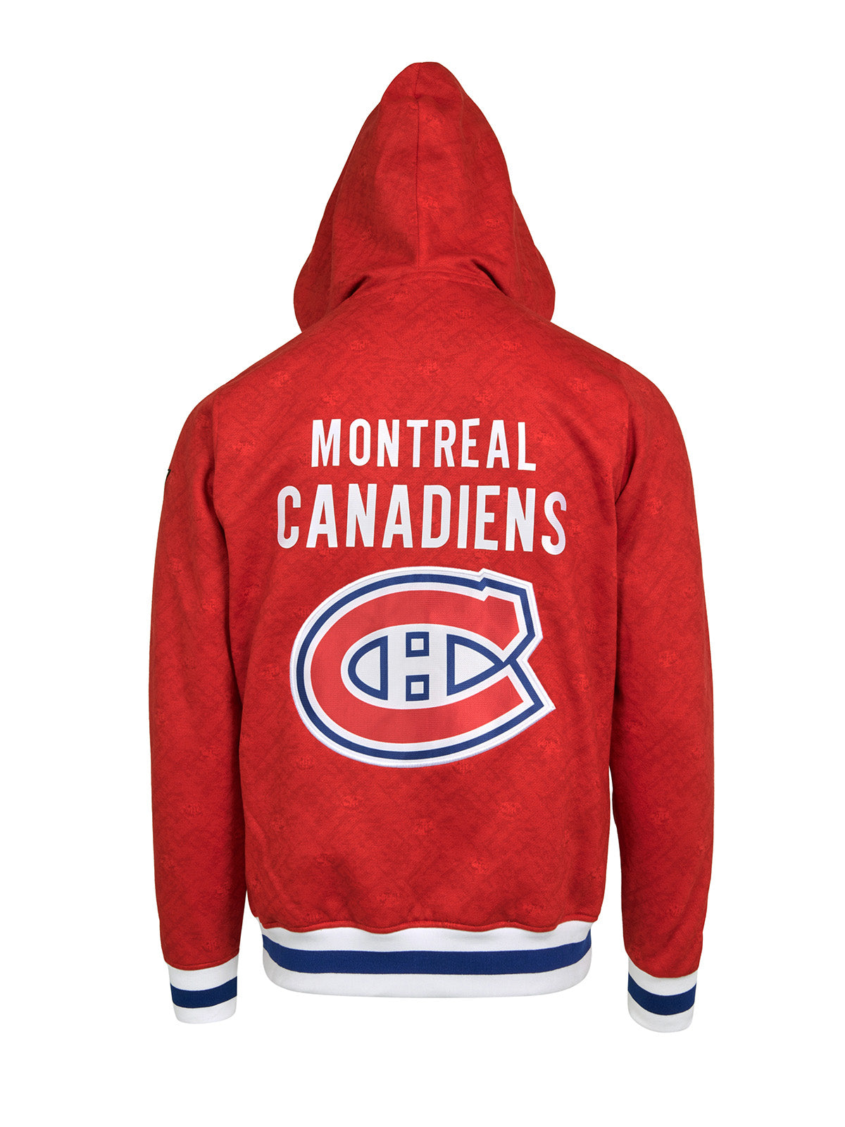 Montreal Canadiens Hoodie - Show your team spirit, with the iconic team logo patch centered on the back, and proudly display your Montreal Canadiens support in their team colors with this NHL hockey hoodie.