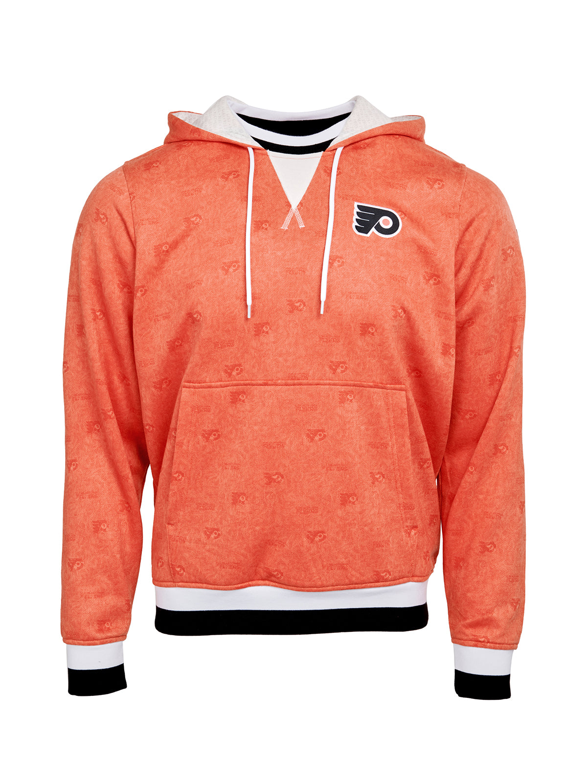 Philadelphia Flyers Hoodie - Show your team spirit, with the iconic team logo patch on the front left chest, and proudly display your Philadelphia Flyers support in their team colors with this NHL hockey hoodie.