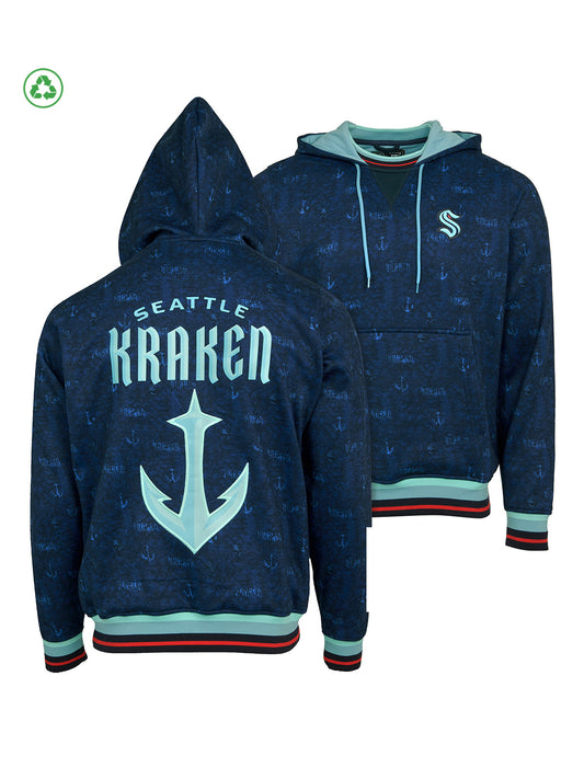 Seattle Kraken Crew Neck Hoodie