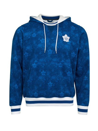 Toronto Maple Leafs Hoodie - Show your team spirit, with the iconic team logo patch on the front left chest, and proudly display your Toronto Maple Leafs support in their team colors with this NHL hockey hoodie.