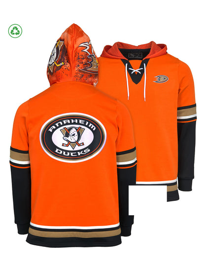 Anaheim Ducks Lace-Up Hoodie