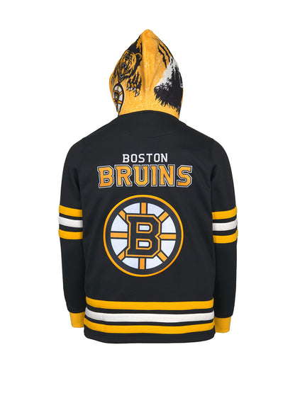 Boston Bruins Lace-Up Hoodie