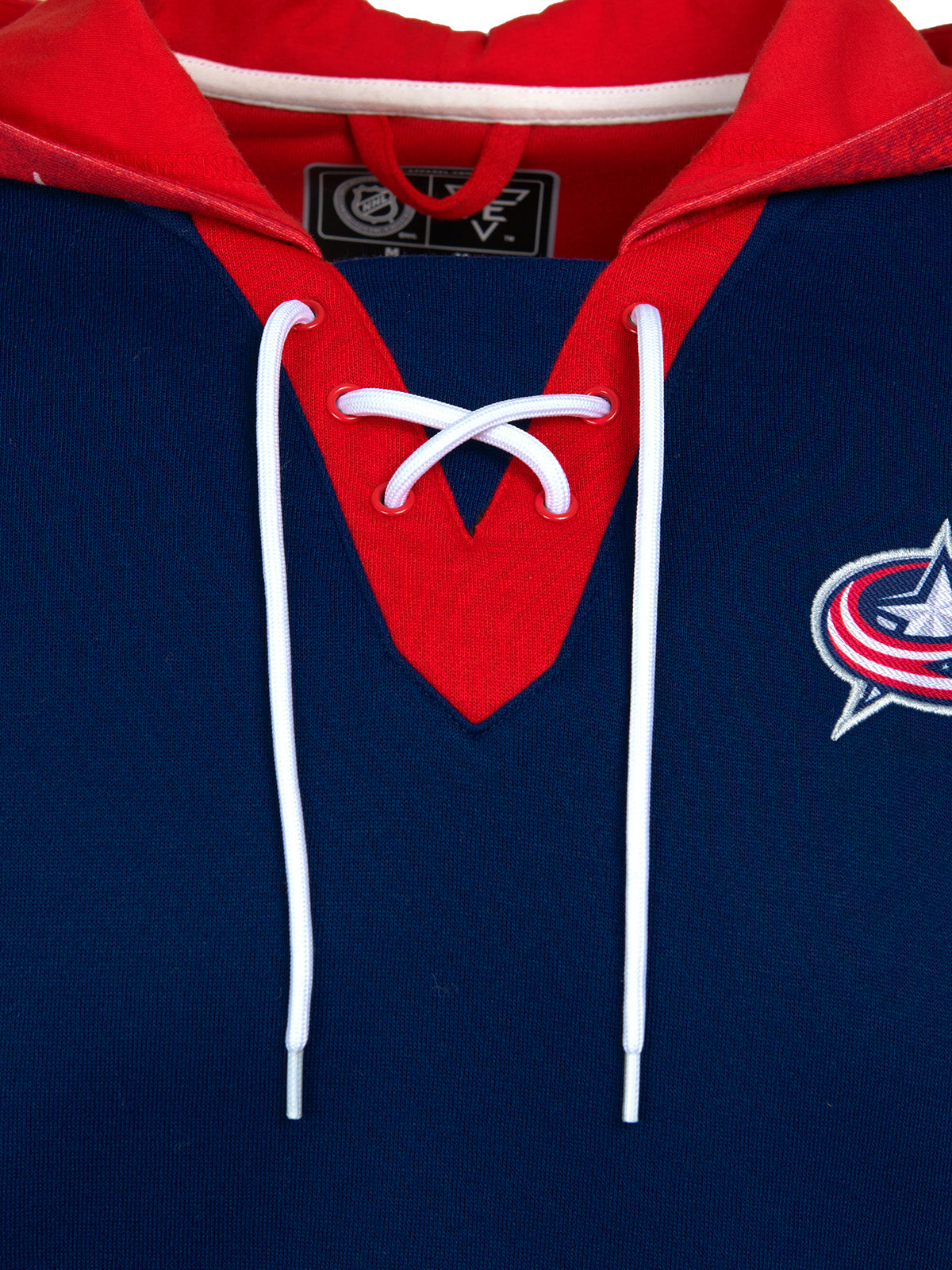 Columbus Blue Jackets Lace-Up Hoodie