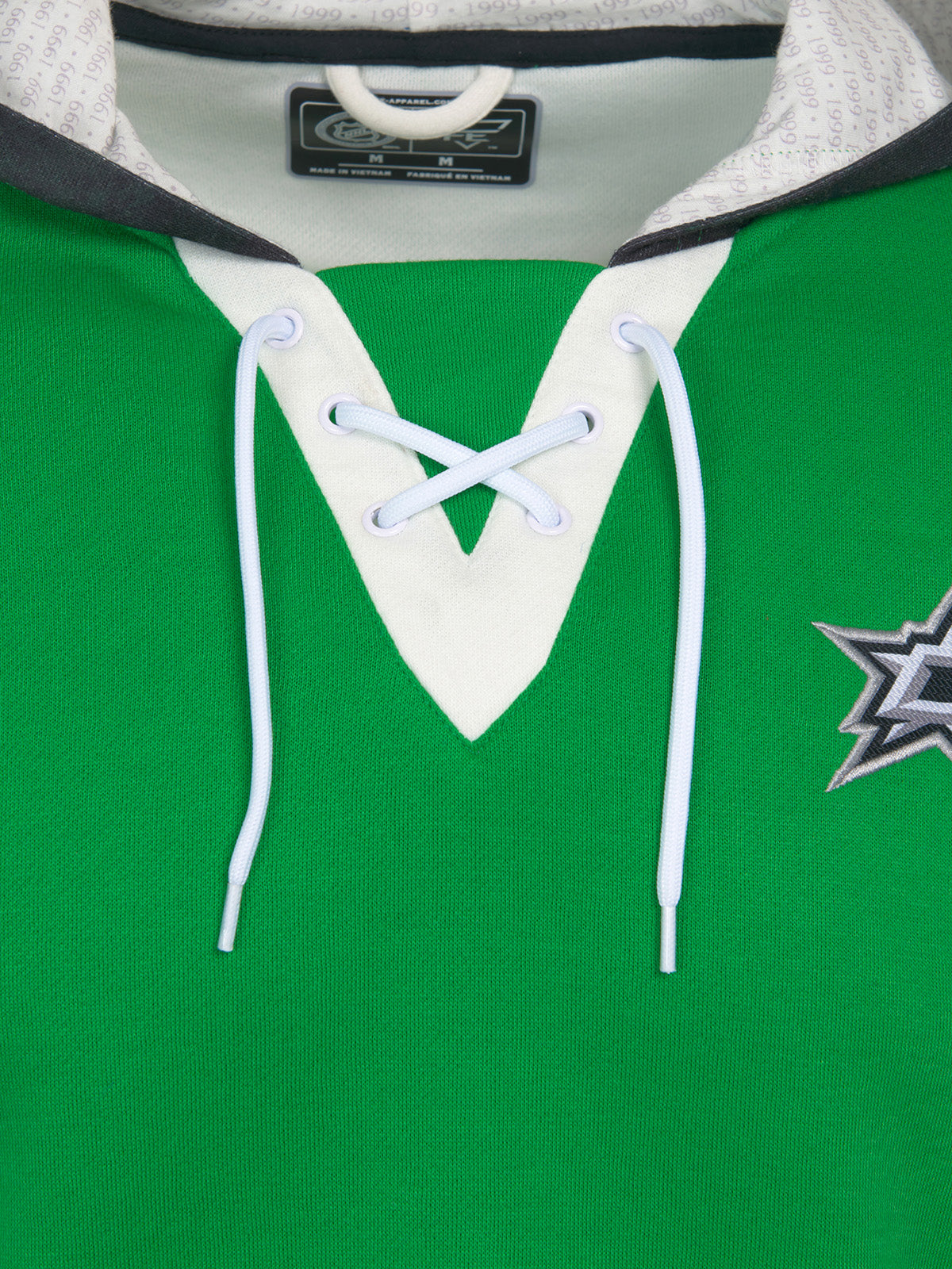 Dallas Stars Lace-Up Hoodie