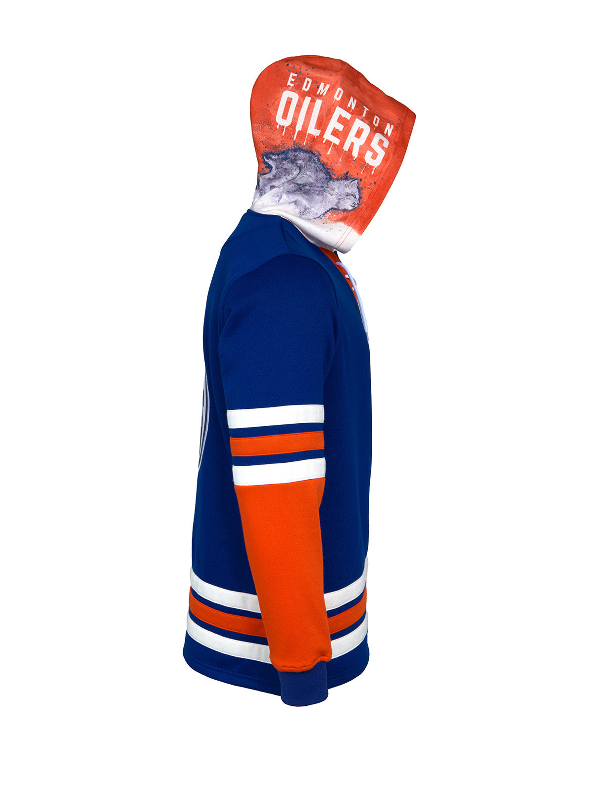 Edmonton Oilers Lace-Up Hoodie