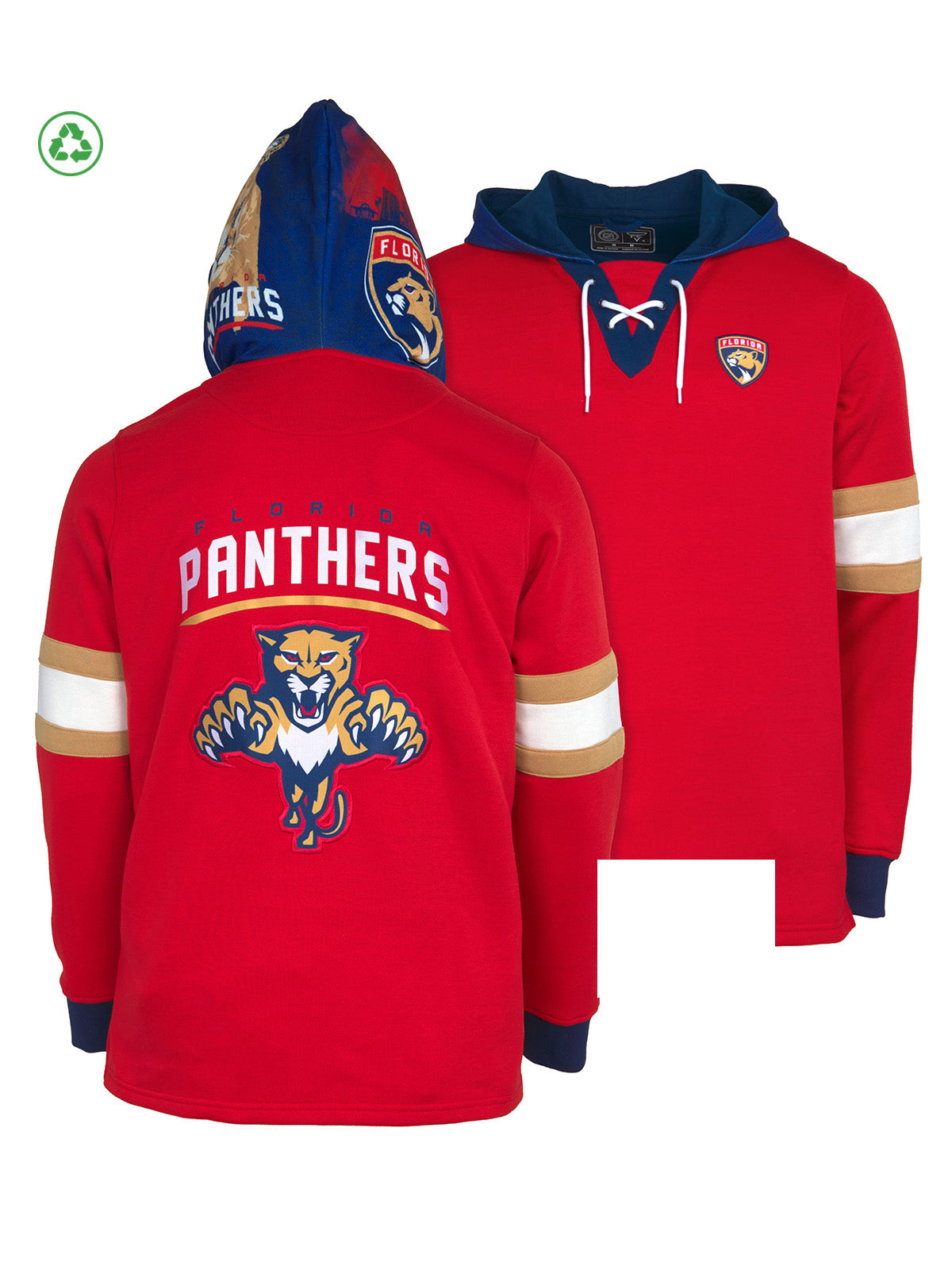 Florida Panthers Lace-Up Hoodie